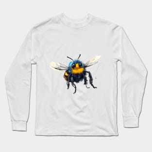 Cute Bumble Bee Ready For Spring Time Long Sleeve T-Shirt